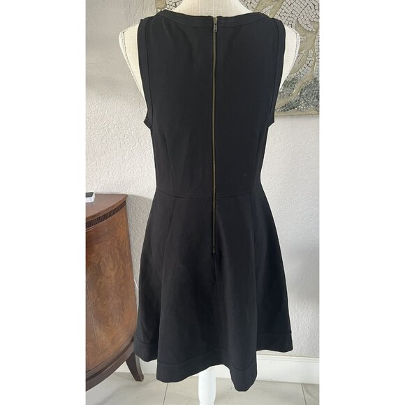 Plenty by Tracy Reese Black Sleeveless Mini Dress W/ Sheer size 10 - Picture 6 of 11